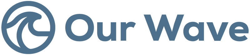 Our Wave Primary Blue Logo