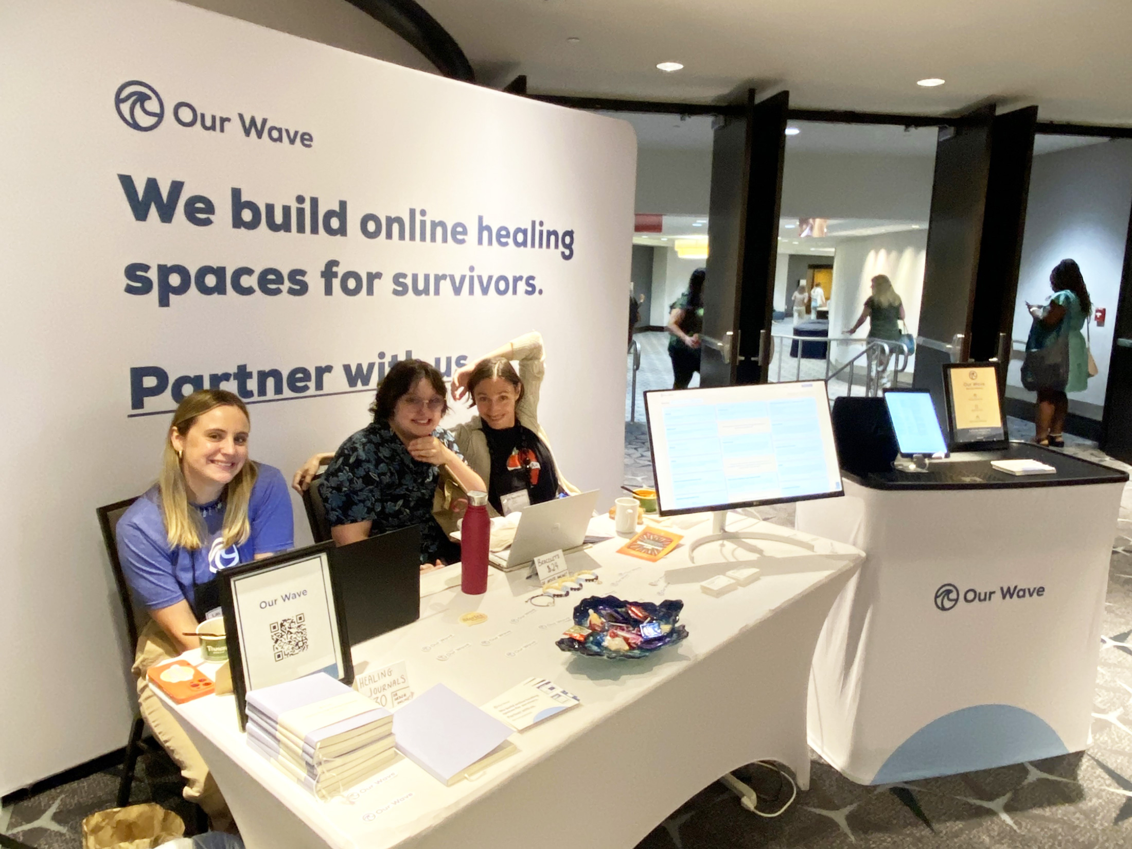 Our Wave team at the NSAC conference